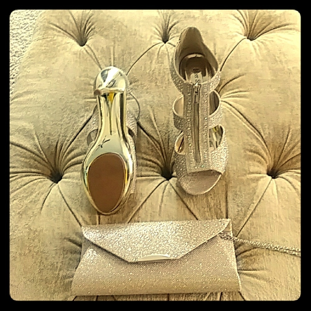 Formal shoes and bag